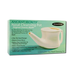 Ancient Secrets Nasal Cleansing Ceramic Pot